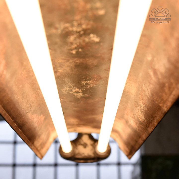 Lampa industrialna ZSO Polam Gdańsk