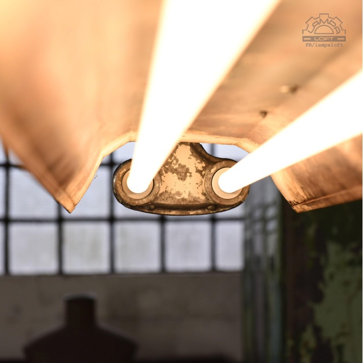 Lampa industrialna ZSO Polam Gdańsk