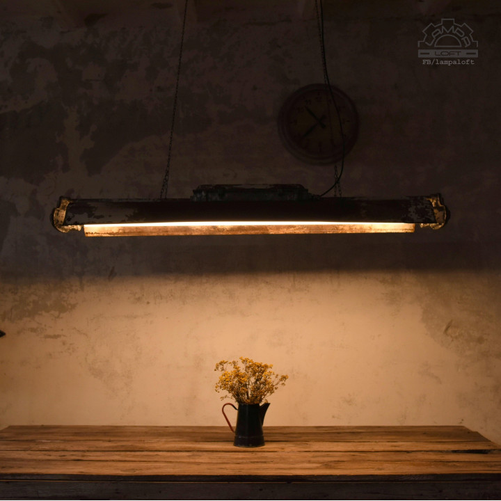 Lampa industrialna ZSO Polam Gdańsk