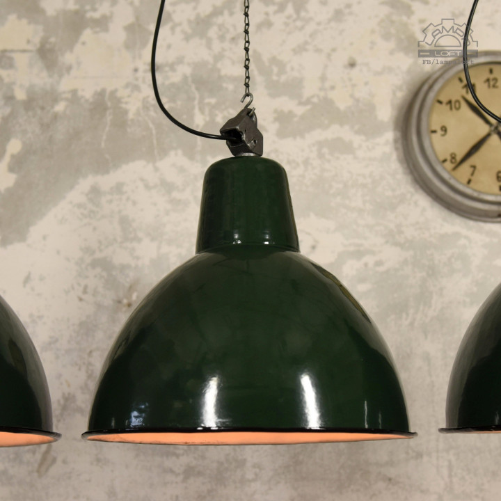 Lampy industrialne OBg-4 z lat 70'