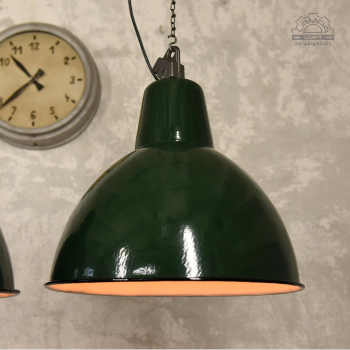 Lampy industrialne OBg-4 z lat 70'