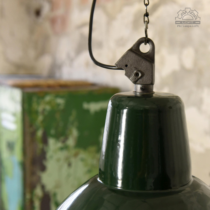 Lampy industrialne OBg-4 z lat 70'