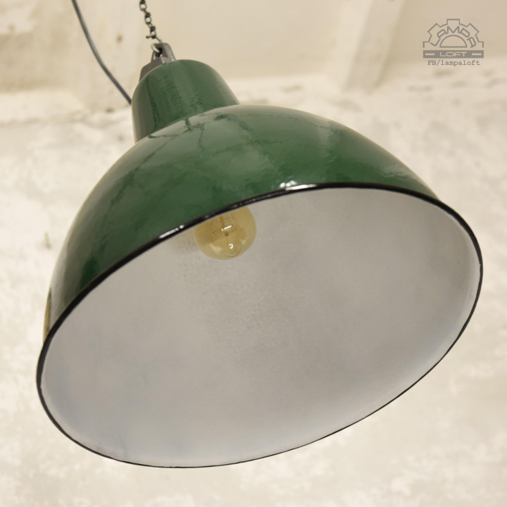 Lampy industrialne OBg-4 z lat 70'