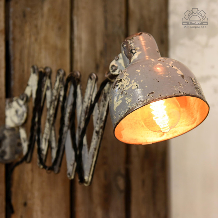 Lampy nożycowe z lat 60'