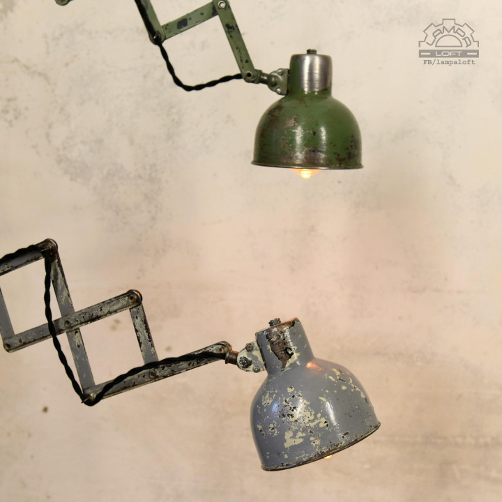 Lampy nożycowe z lat 60'