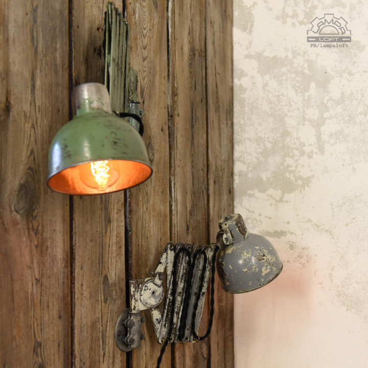 Lampy nożycowe z lat 60'