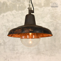 Lampa industrialna z lat 30' nr.kat 12011 z fabryki Antoniego Marciniaka