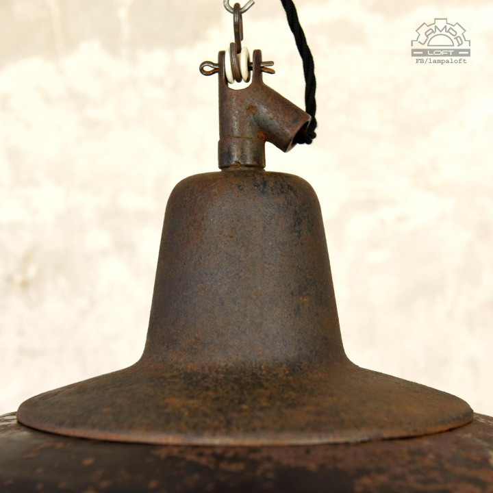 Lampa industrialna z lat 30' nr.kat 12011 z fabryki Antoniego Marciniaka