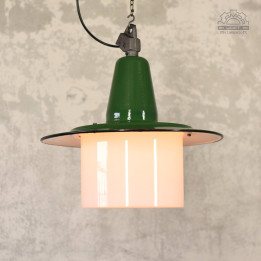 Emaliowana lampa industrialna OBp-2