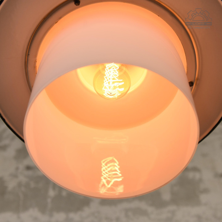 Emaliowana lampa industrialna OBp-2