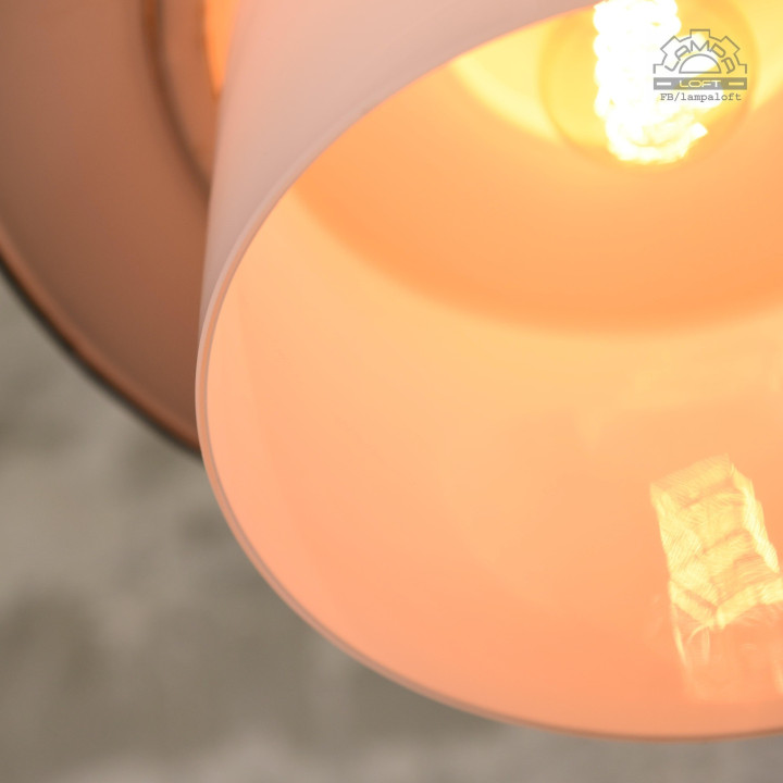 Emaliowana lampa industrialna OBp-2