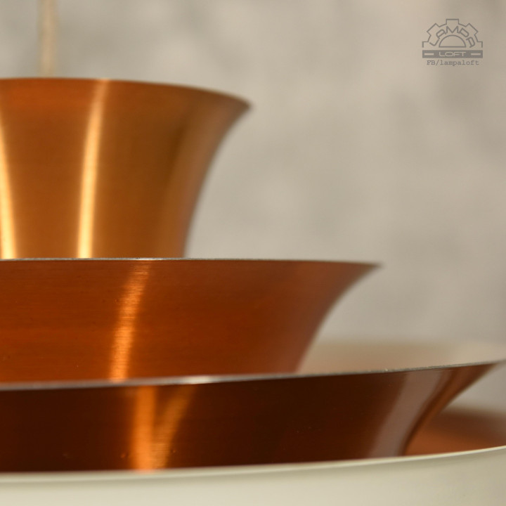 Lampa Mid Century wyprodukowana w latach 70'