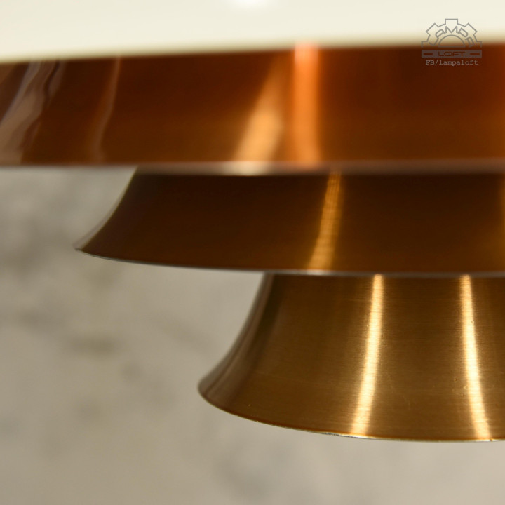 Lampa Mid Century wyprodukowana w latach 70'