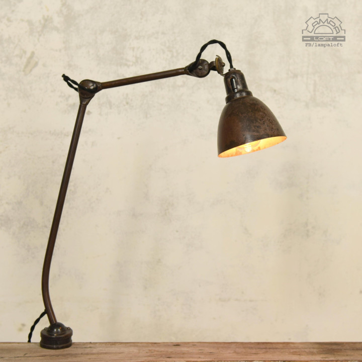 Lampa przegubowa A. Marciniak z lat 30'