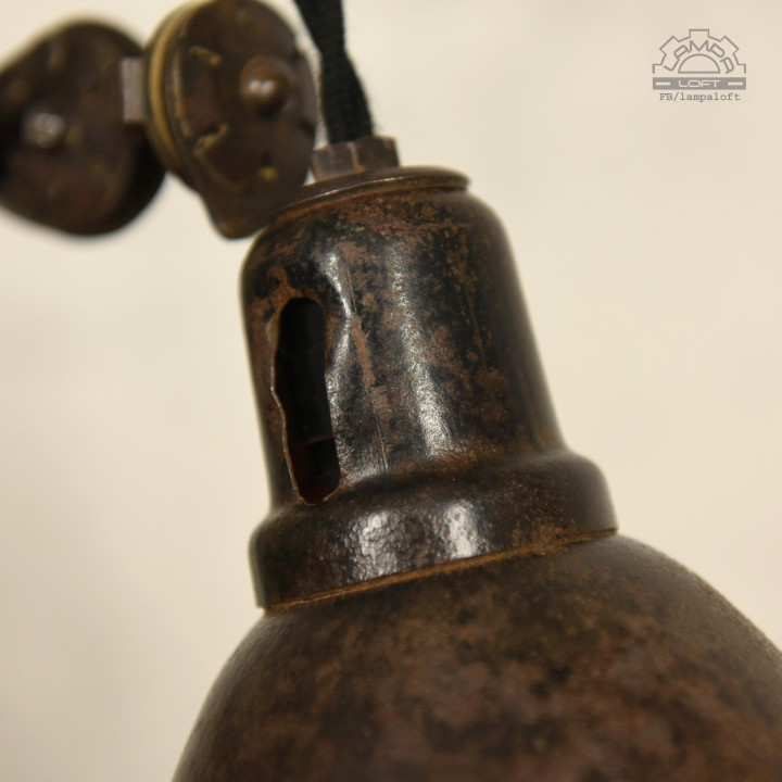 Lampa przegubowa A. Marciniak z lat 30'