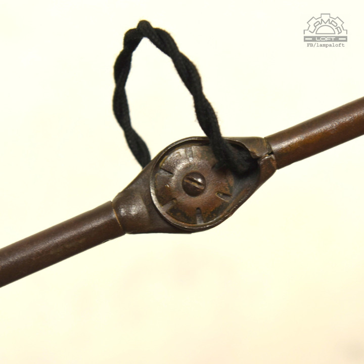 Lampa przegubowa A. Marciniak z lat 30'