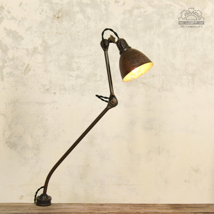 Lampa przegubowa A. Marciniak z lat 30'