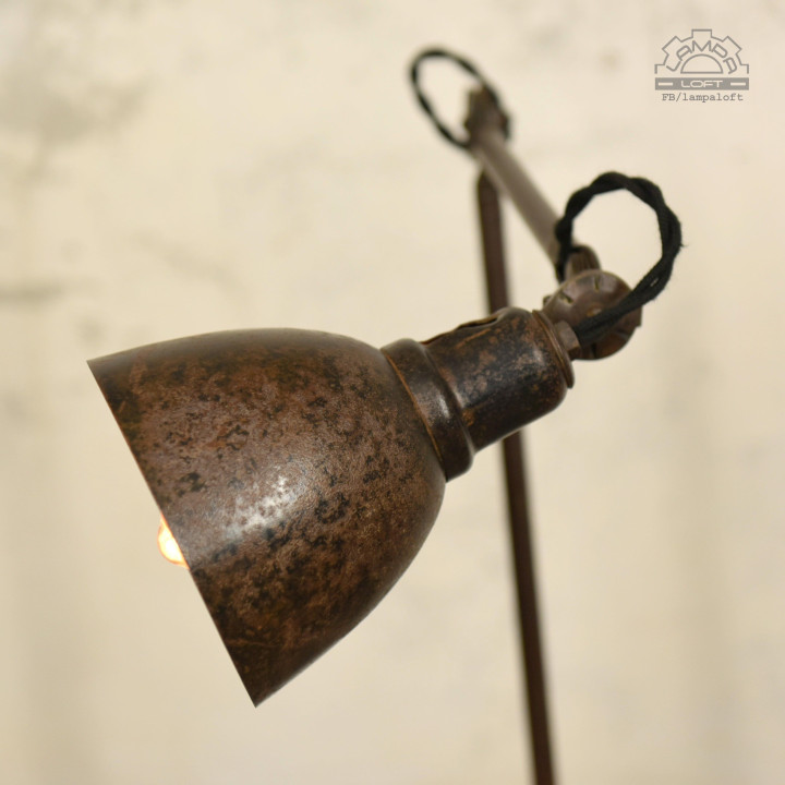 Lampa przegubowa A. Marciniak z lat 30'