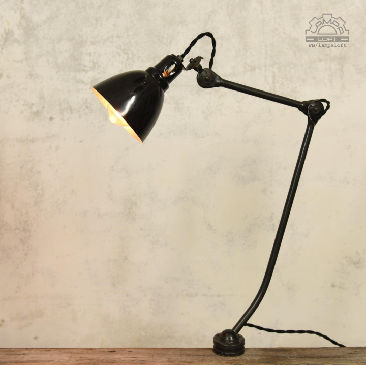 Lampa przegubowa A. Marciniak z lat 30'