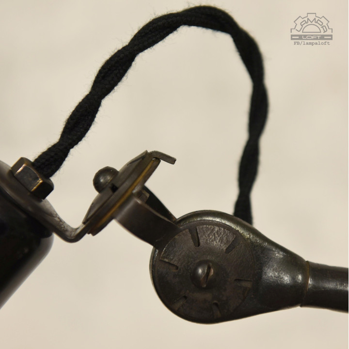 Lampa przegubowa A. Marciniak z lat 30'