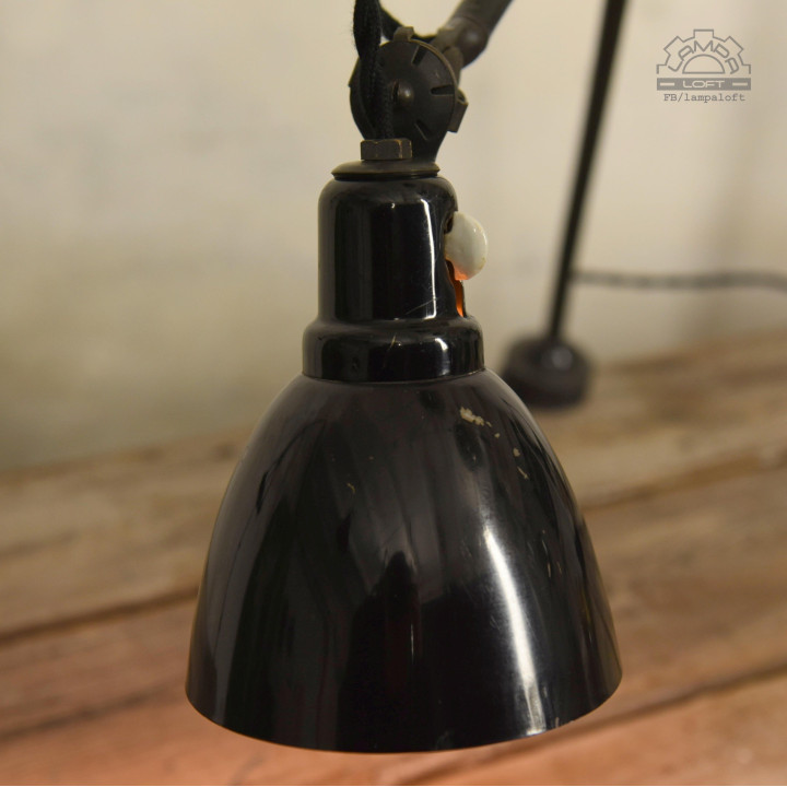 Lampa przegubowa A. Marciniak z lat 30'