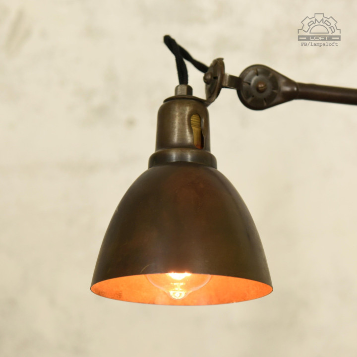 Lampa przegubowa A. Marciniak z lat 30'