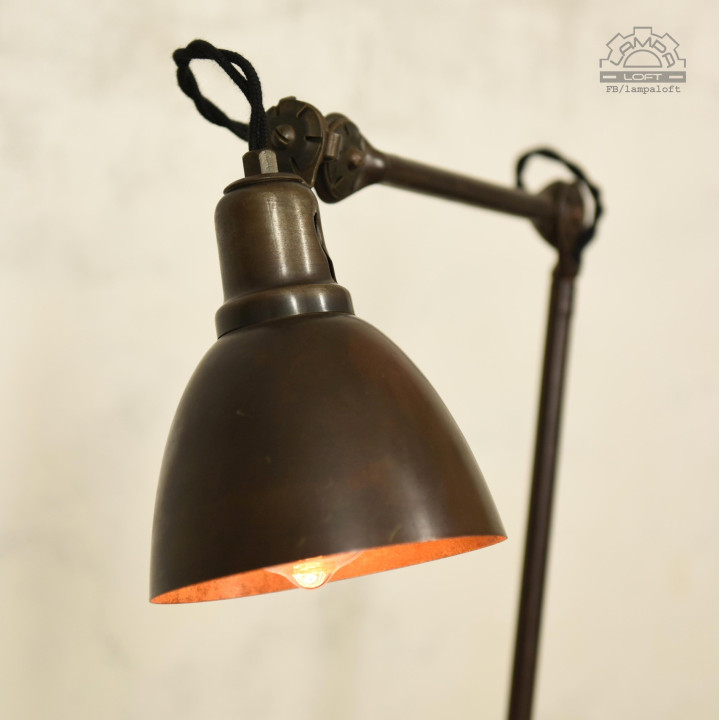 Lampa przegubowa A. Marciniak z lat 30'
