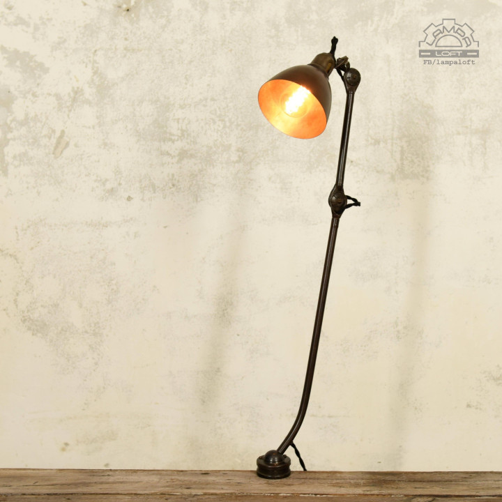 Lampa przegubowa A. Marciniak z lat 30'