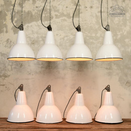 Odrestaurowane lampy industrialne OBg-3