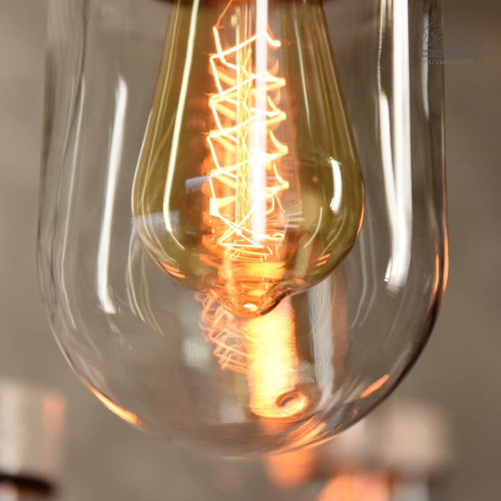 Wisząca lampa porcelanowa