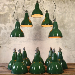 Odrestaurowane lampy industrialne OBg-3
