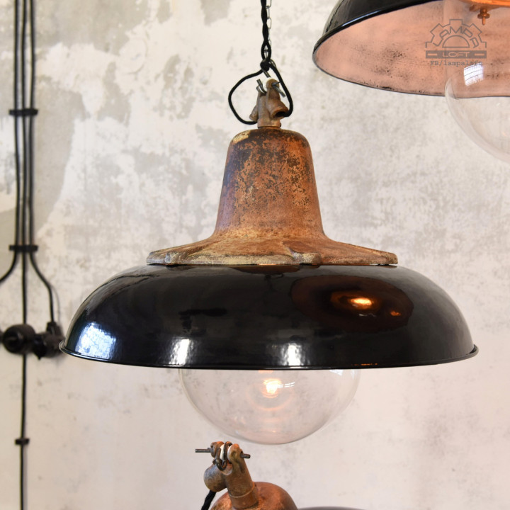 Lampy industrialne z lat 50'