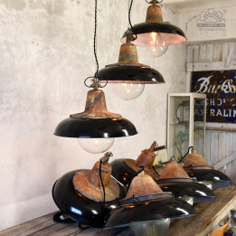 Lampy industrialne z lat 50'