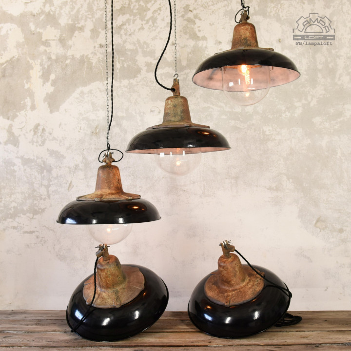 Lampy industrialne z lat 50'