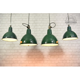 Lampa industrialna OBg-2 z lat 60