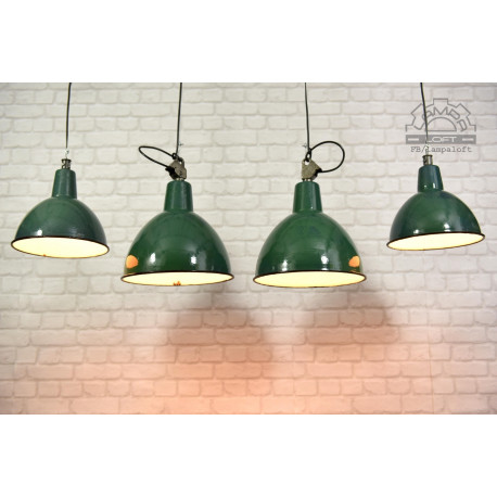 Lampa industrialna OBg-2 z lat 60