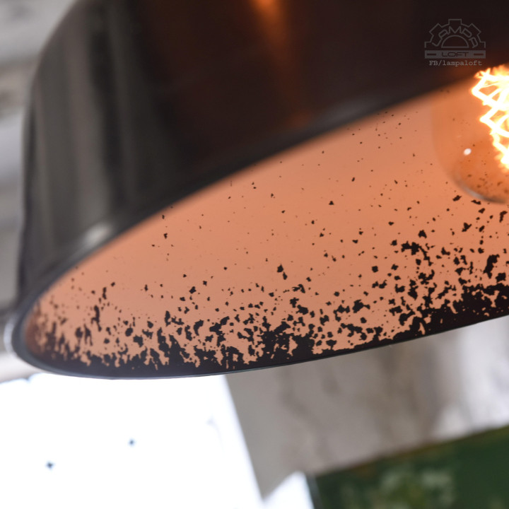 Bakelitowe lampy z lat 50'