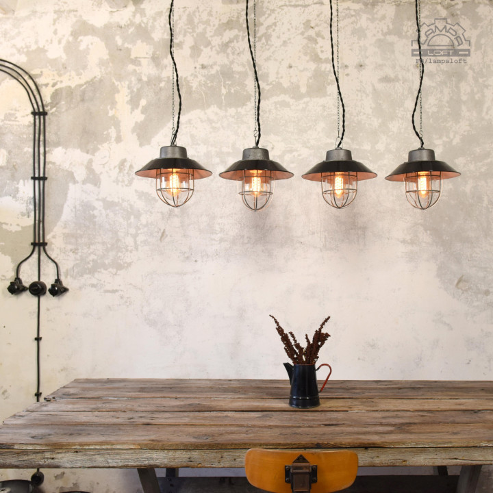 Lampy industrialne z lat 60' C-11N