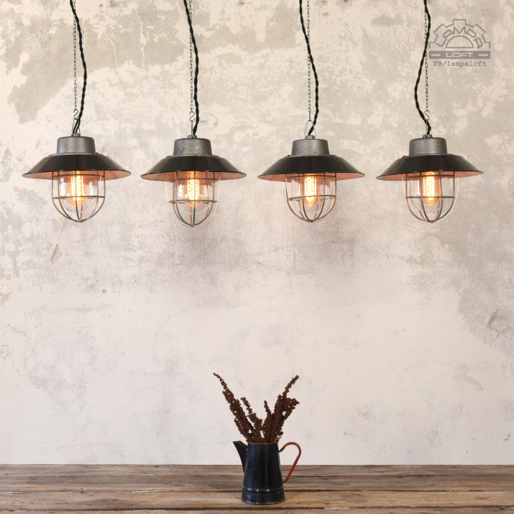 Lampy industrialne z lat 60' C-11N