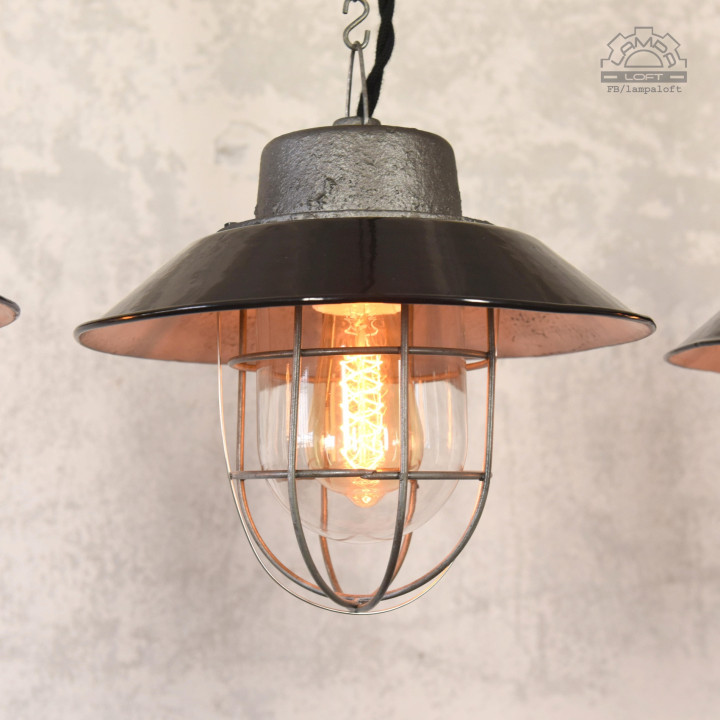 Lampy industrialne z lat 60' C-11N
