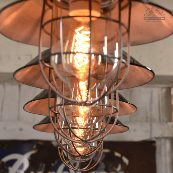 Lampy industrialne z lat 60' C-11N