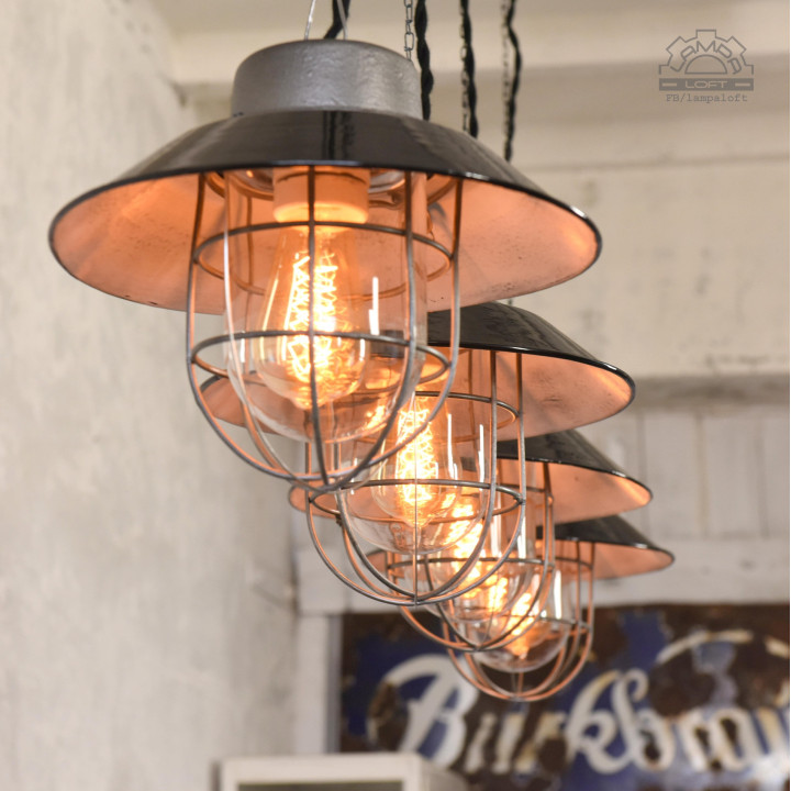 Lampy industrialne z lat 60' C-11N