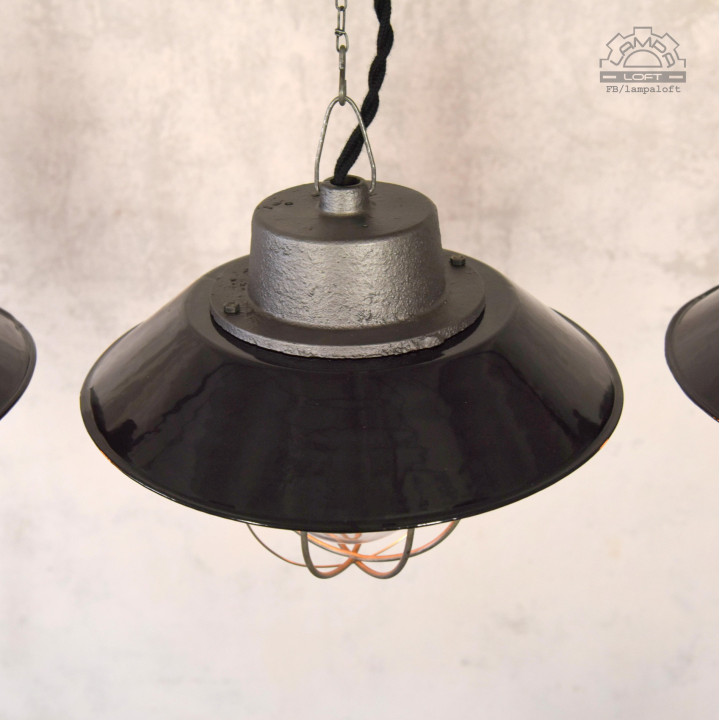 Lampy industrialne z lat 60' C-11N