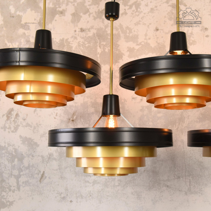 Lampa w stylu Space Age  OSr-2