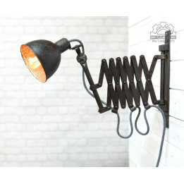 Przedwojenna lampa nożycowa