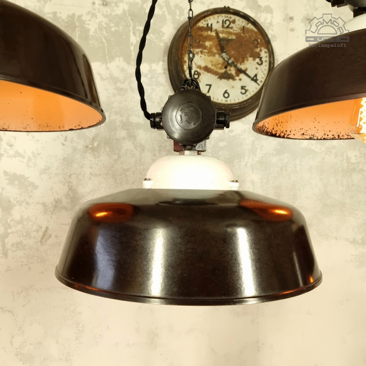 Bakelitowe lampy z lat 50' APOLDA