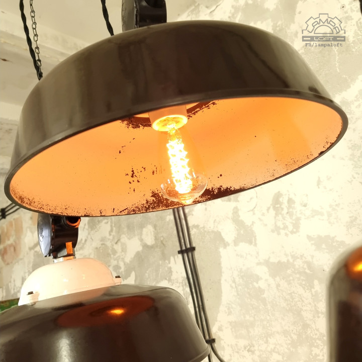 Bakelitowe lampy z lat 50' APOLDA