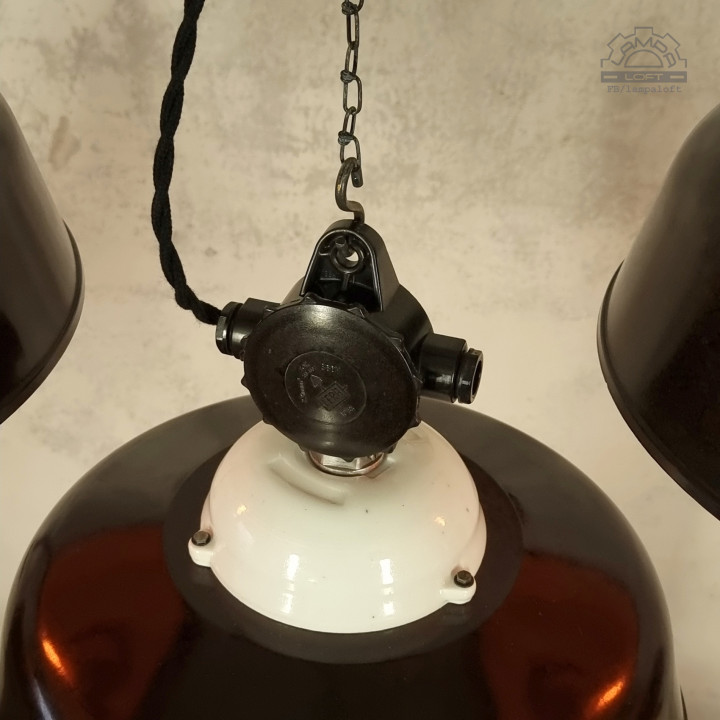 Bakelitowe lampy z lat 50' APOLDA