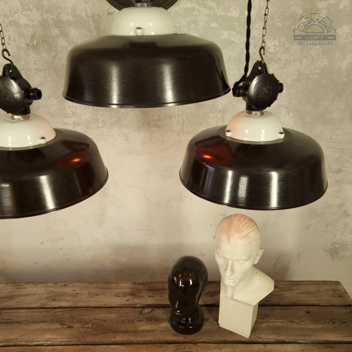 Bakelitowe lampy z lat 50' APOLDA