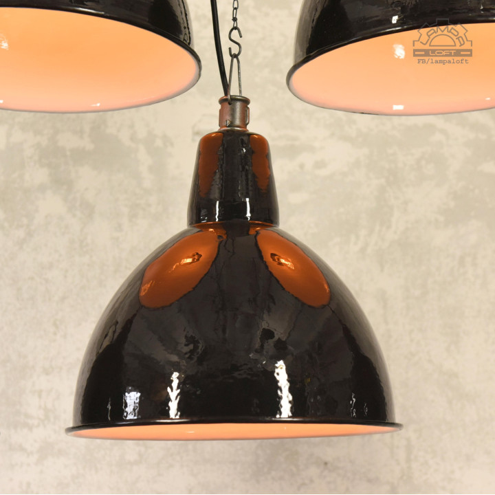 Lampy industrialne OBg-2 z lat 60'